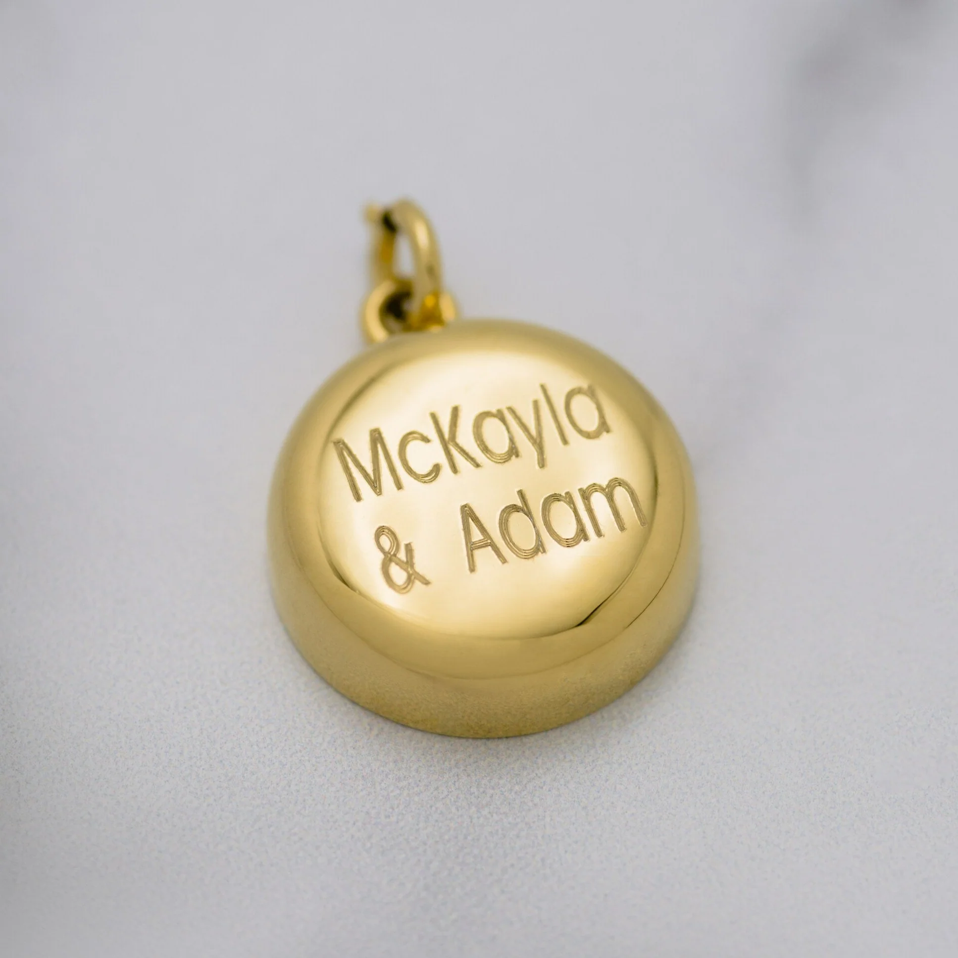 Custom Engraved Necklace - Sterling Silver - Image 3