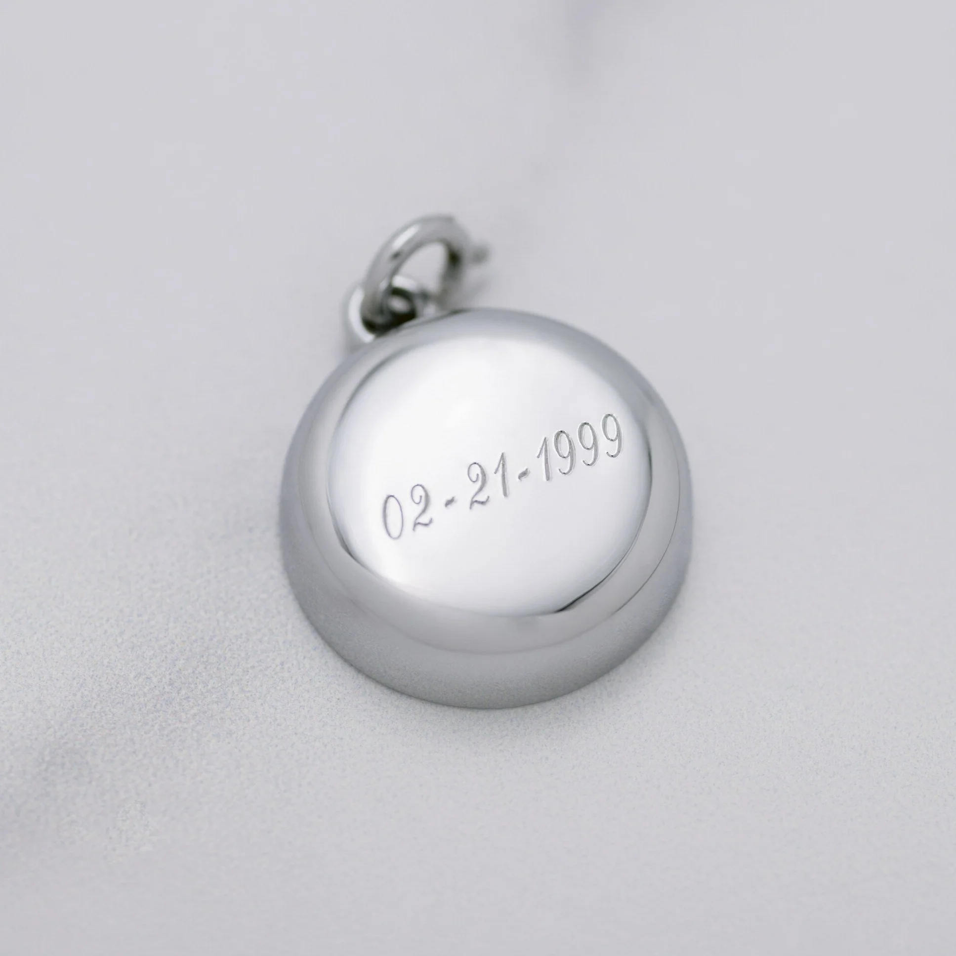 Custom Engraved Necklace - Sterling Silver - Image 5