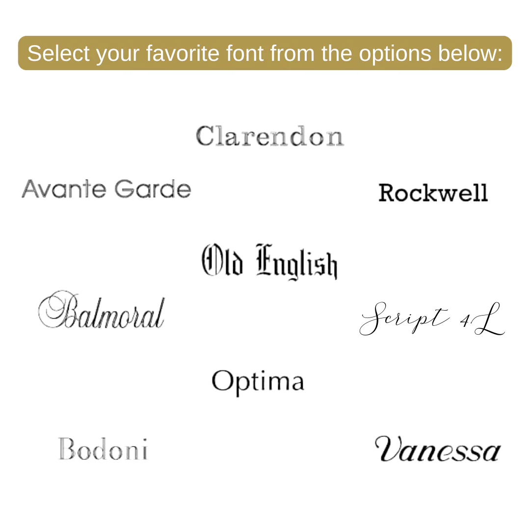 Custom Engraved Necklace - Sterling Silver - Image 7