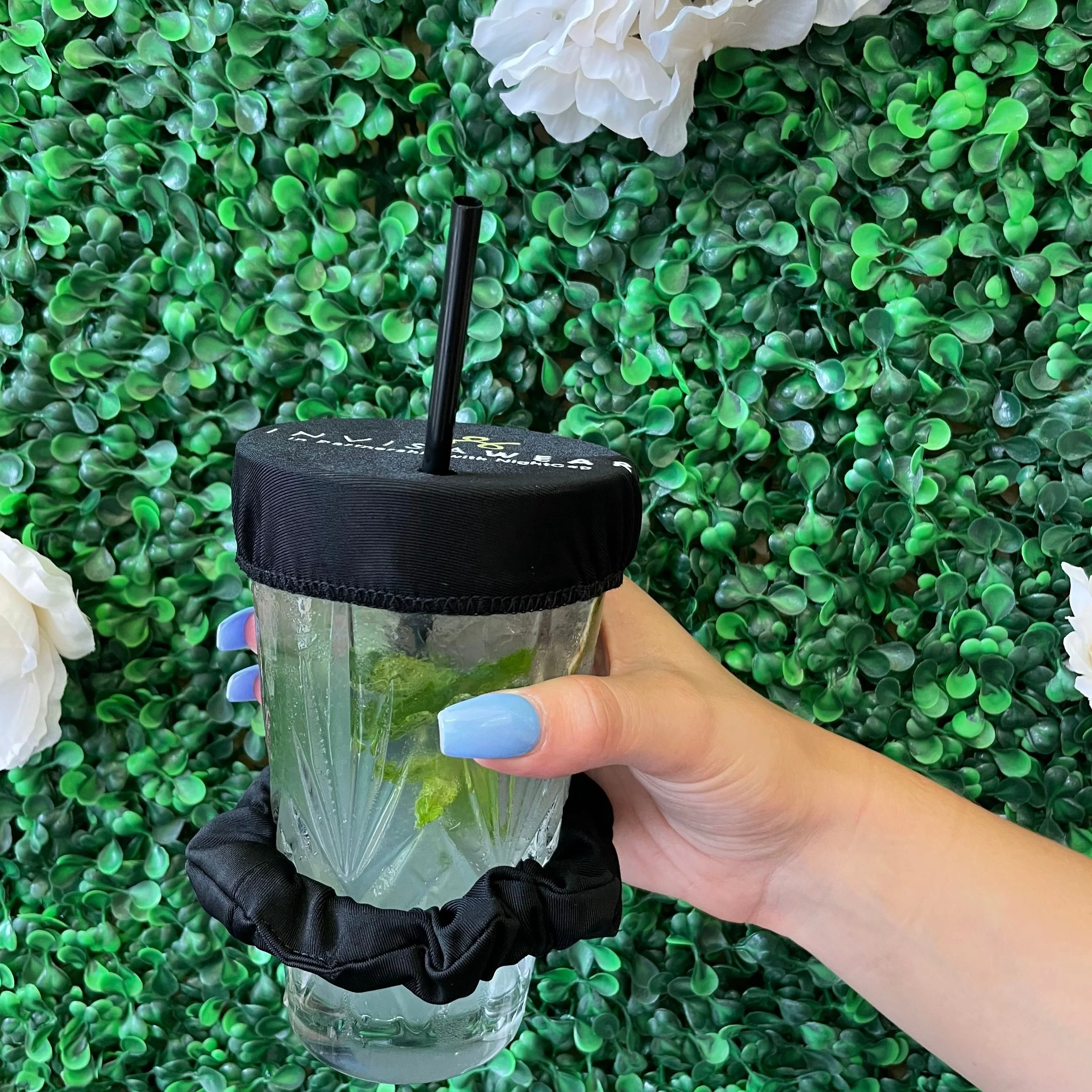 invisaWear Cup Cover - Drink Spiking Prevention Scrunchie - Image 5